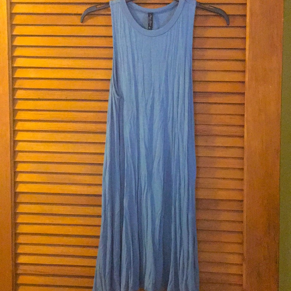 Blue dress